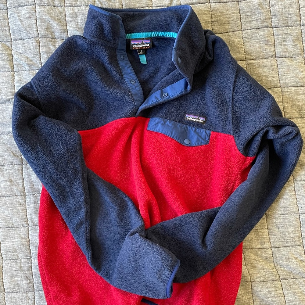 Patagonia pull over synchilla